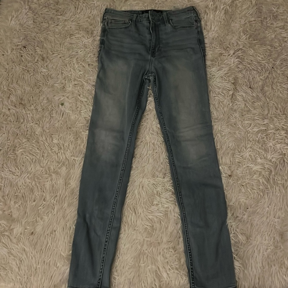 Hollister Ultra High Rise Super Skinny Jeans , Light Wash , Skinny Fit